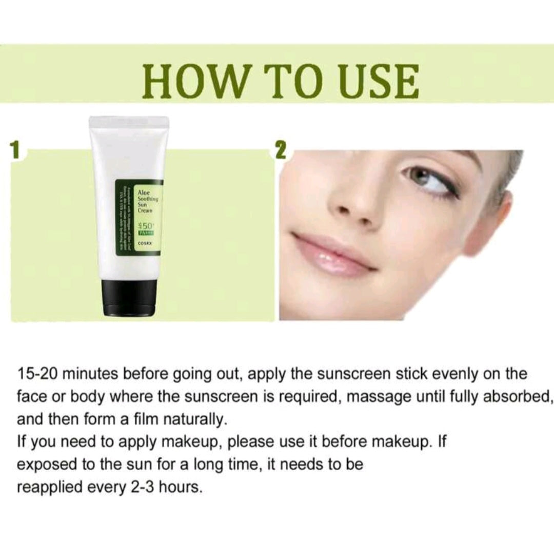 COSRX Aloe Soothing Sun Cream
