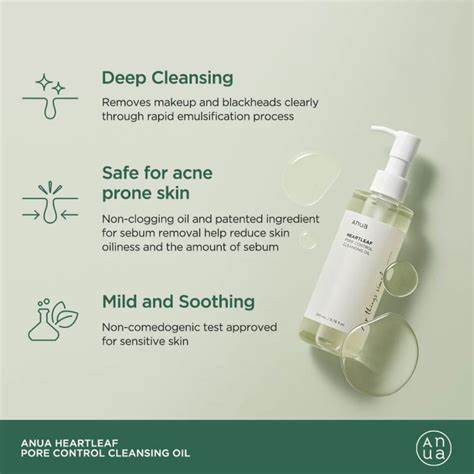 Anua Heartleaf Pore Control Cleansing Oil