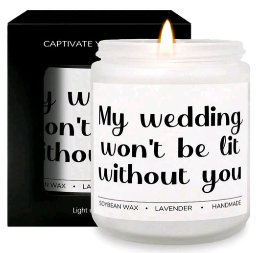 Wedding Gift Candle